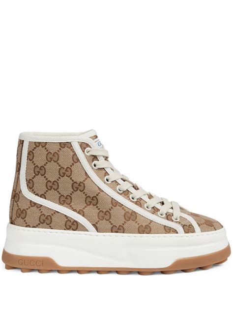 gucci high top sneakers women's|Gucci sneakers neiman marcus.